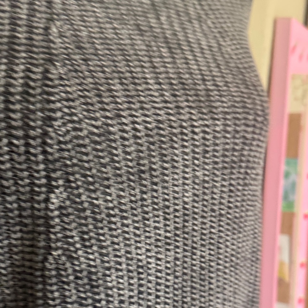NWOT Zenana 100% Cotton Gray/Black Sweater SZ MD oversized - Picture 4 of 6